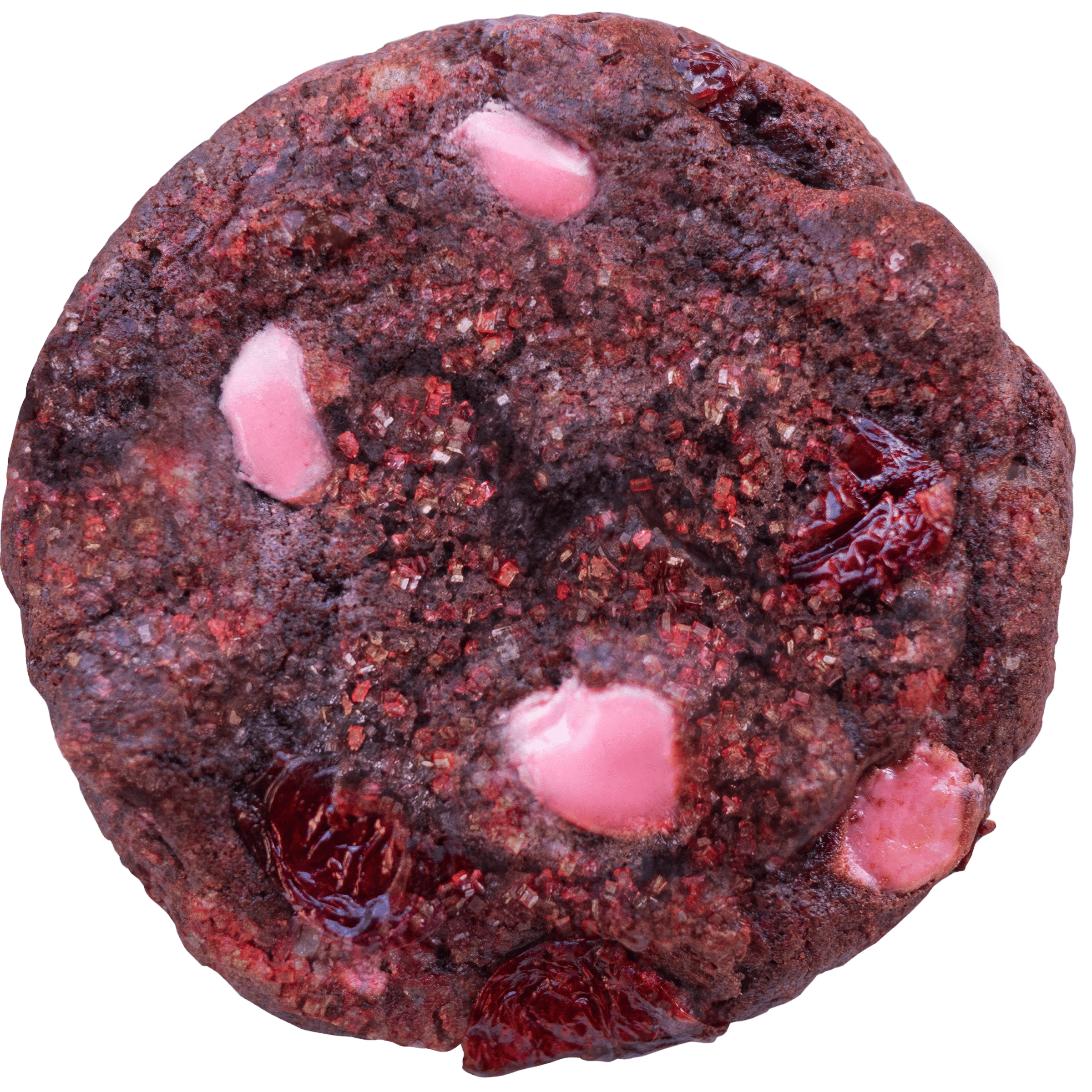 Ruby Chocolate Cherry Cookies